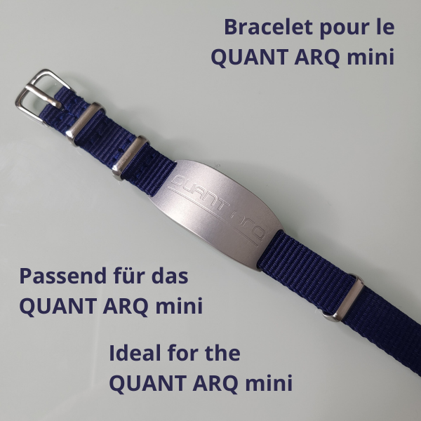 QUANT ARQ Mini- nylon strap blue