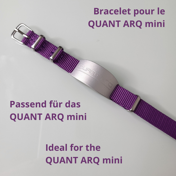 QUANT ARQ Mini- nylon strap purple